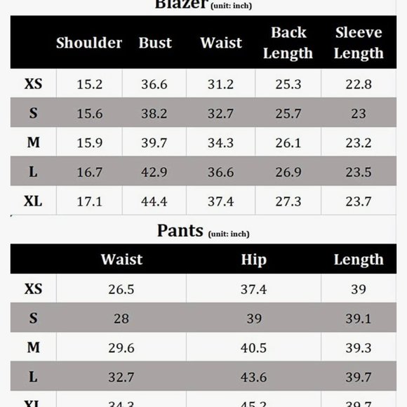 SOLD!  SUSIELADY Womens Red Business Suit Two Piece Set - Picture 15 of 15